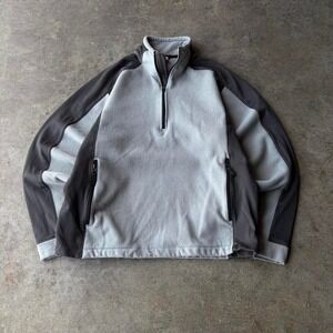 2000s old navy two tone fleece